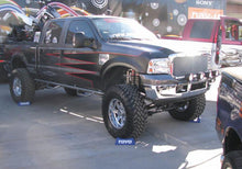 Load image into Gallery viewer, N-Fab Light Bar 99-07 Ford F250/F350 Super Duty/Excursion - Tex. Black - Light Tabs