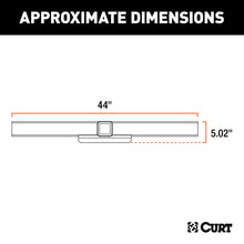 Load image into Gallery viewer, Curt 2.5in Rec 44in L Center Section