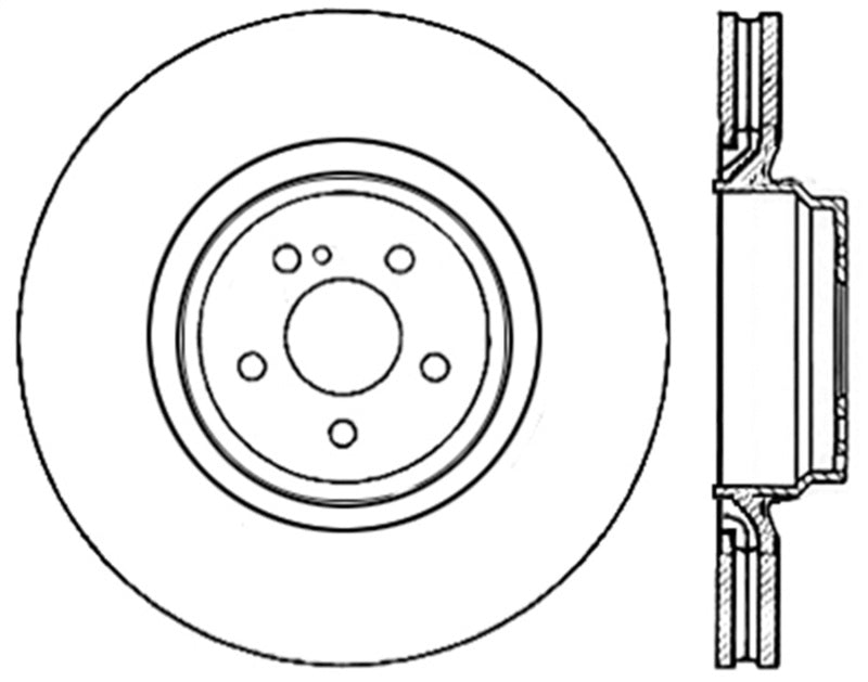 StopTech Slotted & Drilled Sport Brake Rotor