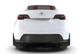 Rally Armor 20-26 Tesla Model Y, Juniper Y Black UR Mud Flap w/Red Logo