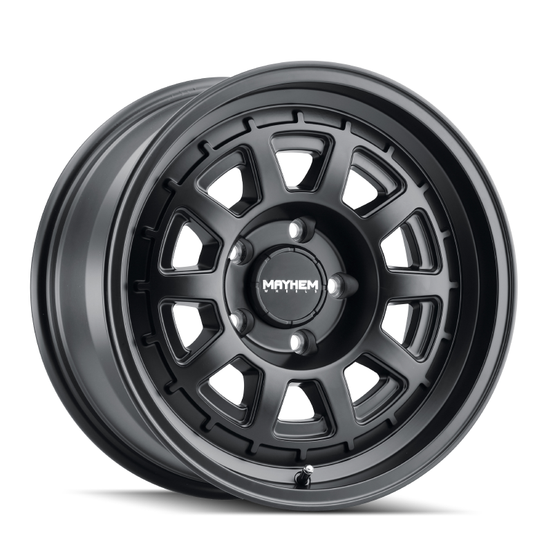 Mayhem 8303 Voyager 17x8.5 / 6x135 BP / 0mm Offset / 87.1mm Hub Matte Black Wheel