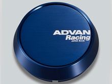 Load image into Gallery viewer, Advan 63mm Middle Centercap - Blue Anodized