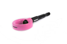 Load image into Gallery viewer, PERRIN 15-17 Subaru WRX &amp; STI / 13-17 Crosstrek / 12-16 Impreza Tow Hook Kit (Front) - Hyper Pink