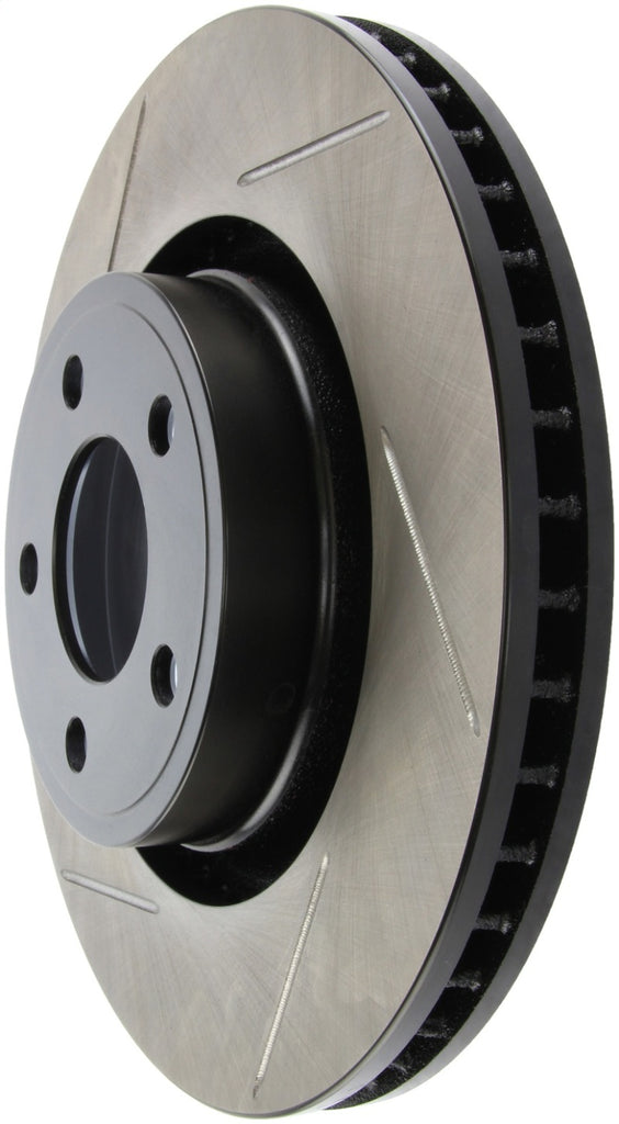 StopTech Power Slot 15-17 Ford Mustang Ecoboost Front Right Slotted Rotor