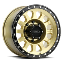 Load image into Gallery viewer, Method MR315 18x9 +18mm Offset 8x6.5 130.81mm CB Gold/Black Street Loc Wheel