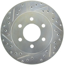 Load image into Gallery viewer, StopTech Select Sport 97-02 Dodge Dakota 2WD/4WD / 98-02 Durango Slotted/Drilled Right Front Rotor