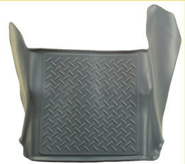 Husky Liners 10-12 Dodge Ram 1500/2500/3500 Regular Cab Classic Style Center Hump Gray Floor Liner - GTR Auto