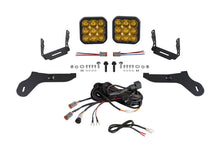 Load image into Gallery viewer, Diode Dynamics 17-20 Ford Raptor SS5 Bumper LED Pod Light Kit - Sport Yellow Driving