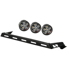 Load image into Gallery viewer, Rugged Ridge 07-18 Jeep Wrangler JK 3 Round LED Hood Light Bar Kit