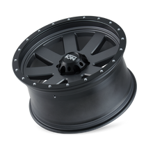 Load image into Gallery viewer, ION Type 134 17x8.5 / 5x114.3 BP / -6mm Offset / 72.6mm Hub Matte Gunmetal/Black Beadlock Wheel