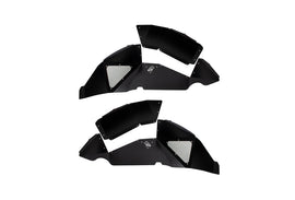 Fishbone Offroad 2018+ Jeep Wrangler JL Rear Pair Aluminum - Black Powdercoat Inner Fenders