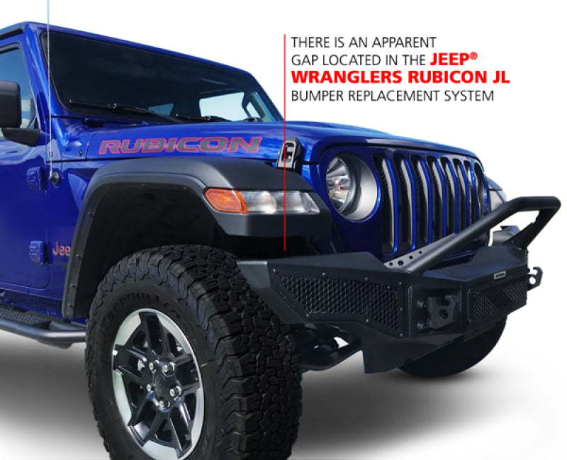Go Rhino 07-20 Jeep Wrangler JL/JLU/JK/JKU/Gladiator JT Rockline Full Width Bumper - GTR Auto
