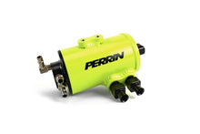 Load image into Gallery viewer, PERRIN 02-14 Subaru WRX / 04-21 STI / 05-09 LGT &amp; OBXT (w/FMIC Only) Air Oil Separator - Neon Yel.