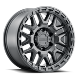 Raceline 953B Krank 17x8.5in / 6x120 BP / 0mm Offset / 67.1mm Bore - Satin Black Wheel