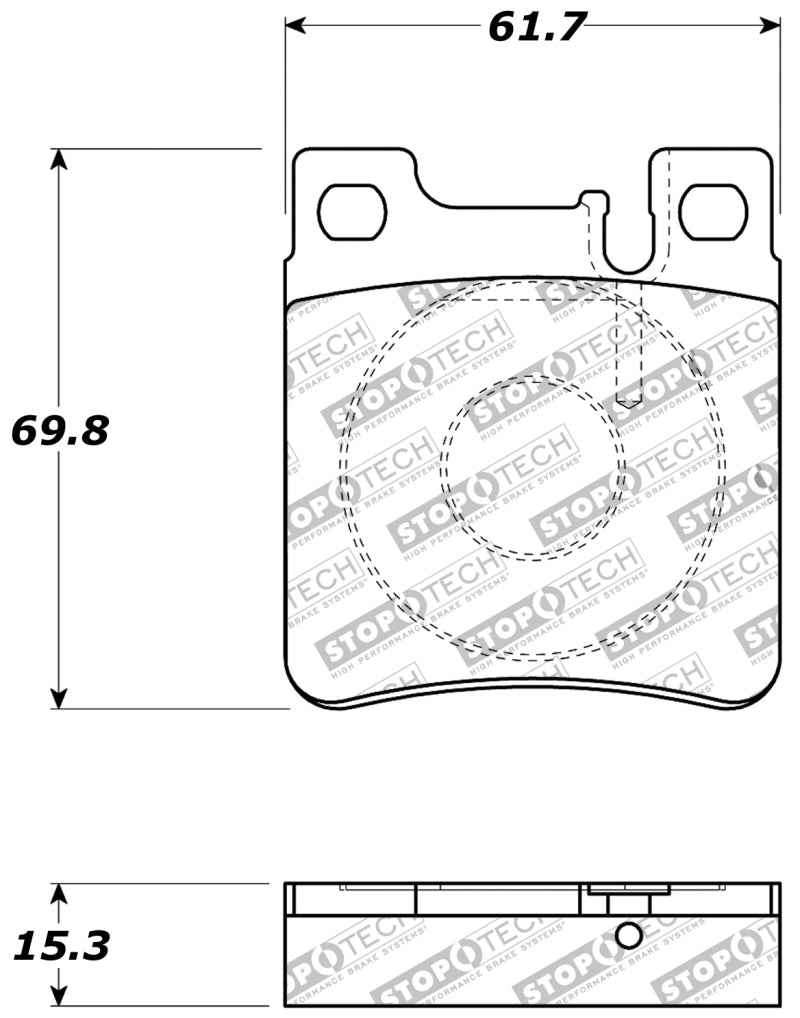 StopTech Performance Brake Pads