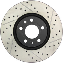 Load image into Gallery viewer, StopTech 05-10 Audi A6 (Not Quattro) / 05-08 A6 Quattro 3.2L Slotted &amp; Drilled Left Front Rotor