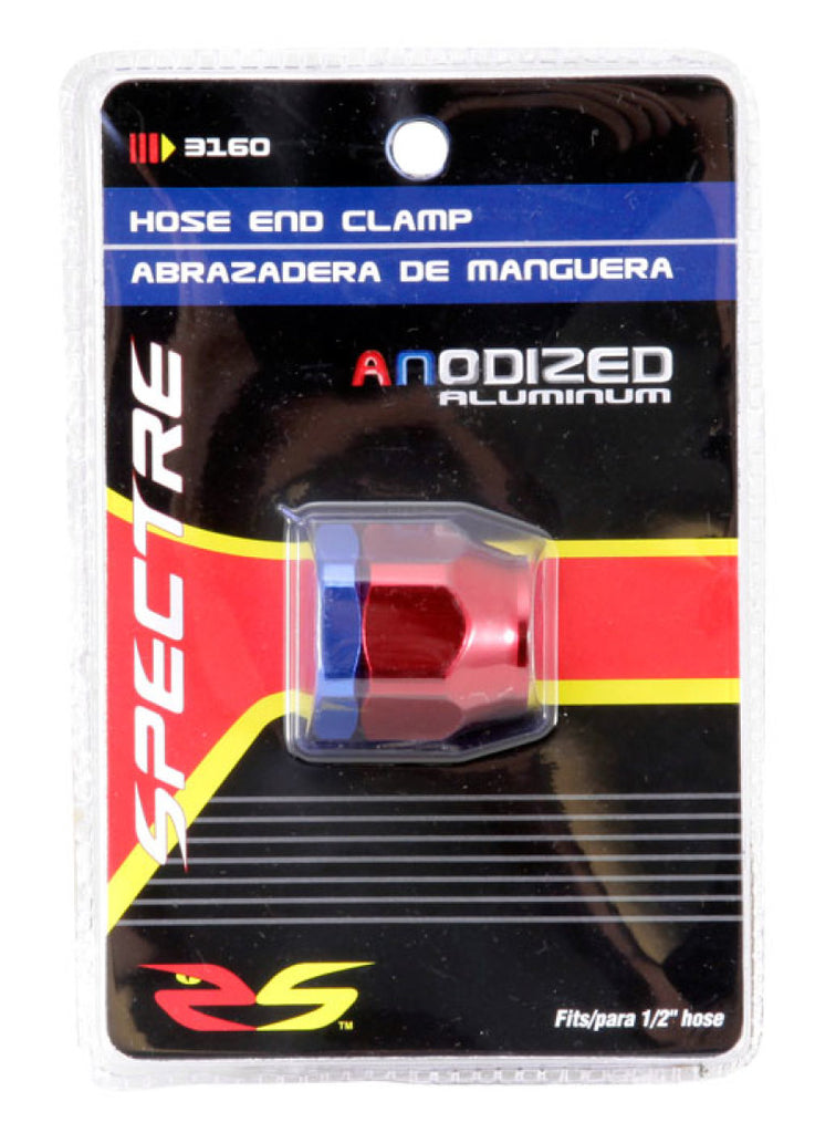 Spectre Magna-Clamp Hose Clamp 1/2in. - Red/Blue