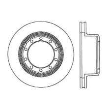 Load image into Gallery viewer, Stoptech 86-97 International 1652 Premium Rear CryoStop Brake Rotor