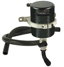 Load image into Gallery viewer, Moroso Universal Air/Oil Separator Catch Can - Large Body - Billet Aluminum - Black Anodized