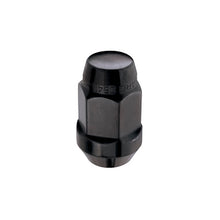 Load image into Gallery viewer, McGard Hex Lug Nut (Cone Seat Bulge Style) M12X1.5 / 3/4 Hex / 1.45in. Length (Box of 144) - Black