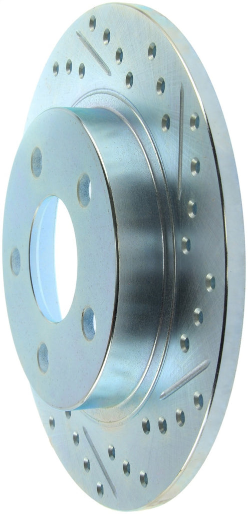 StopTech Select Sport 92-02 Cadillac Eldorado Left Slotted & Drilled Sport Brake Rotor - Rear