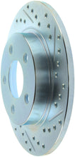 Load image into Gallery viewer, StopTech Select Sport 92-02 Cadillac Eldorado Left Slotted &amp; Drilled Sport Brake Rotor - Rear