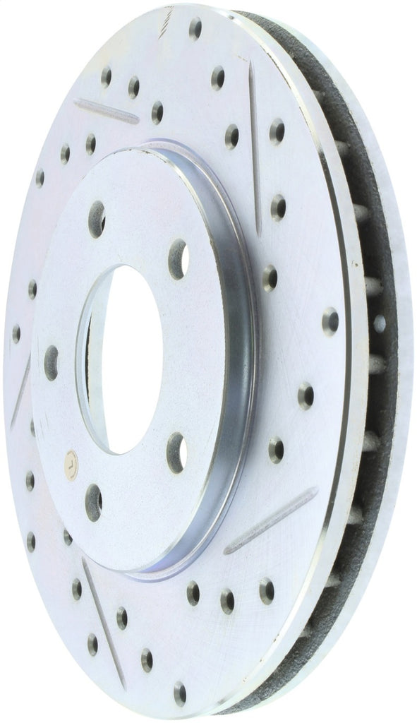 StopTech Select Sport Drilled & Slotted Rotor - Front Right