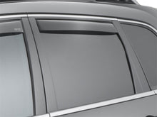Load image into Gallery viewer, WeatherTech 14+ Jeep Cherokee Rear Side Window Deflectors - Dark Smoke