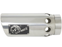 Load image into Gallery viewer, aFe Power Intercooled Tip Stainless Steel - Polished 4in In x 5in Out x 12in L Clamp On