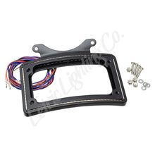 Load image into Gallery viewer, Letric Lighting 10-13 Road Glide Perfect Plate Light Black Curved License Plate Frame