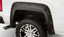 Load image into Gallery viewer, Bushwacker 07-13 GMC Sierra 1500 Fleetside Boss Pocket Style Flares 2pc 69.3in Bed - Black