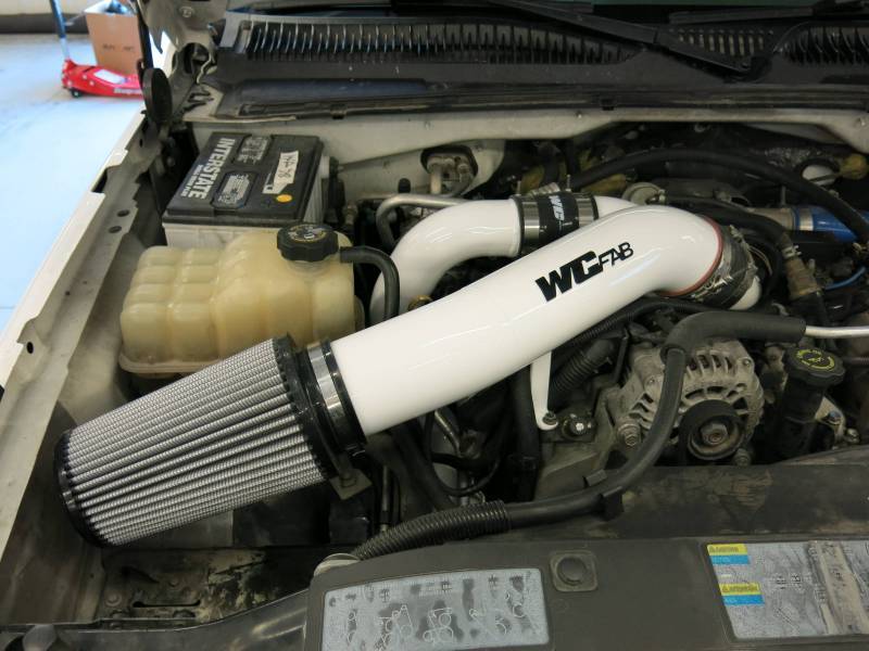 Wehrli 01-04 Chevrolet 6.6L LB7 Duramax 4in Intake Kit - Mica Grey