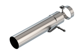 Borla 20-22 Chevrolet/GMC Silverado/Sierra 6.6L T-304 Stainless Steel Extension Pipe - Brushed