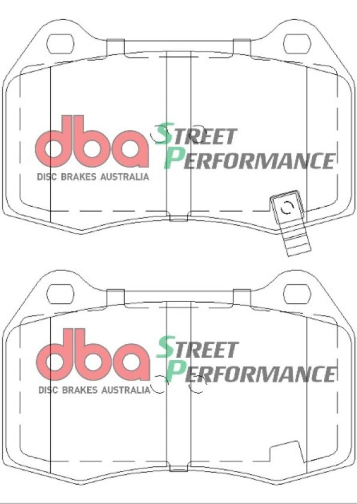 DBA 03-07 G35 w/ Brembo SP500 Front Brake Pads