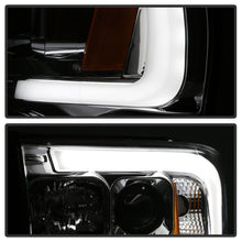 Load image into Gallery viewer, Spyder Dodge Ram 1500 02-05 V2 Projector Headlights - Light Bar DRL - Chrome PRO-YD-DR02V2-LB-C