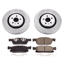 Load image into Gallery viewer, Power Stop 15-19 Ford Edge Front Z17 Evolution Geomet Coated Brake Kit
