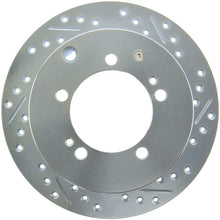 Load image into Gallery viewer, StopTech Select Sport Drilled &amp; Slotted Rotor - Rear Left