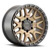 Raceline 953BZ Krank 17x8.5in / 6x135 BP / 0mm Offset / 87.1mm Bore - Bronze Wheel