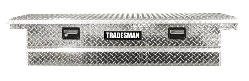 Tradesman Aluminum Single Lid Cross Bed Truck Tool Box (63in.) - Brite