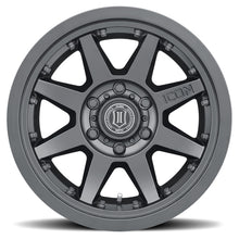 Load image into Gallery viewer, ICON Rebound Pro 17x8.5 5x4.5 0mm Offset 4.75in BS 71.5mm Bore Satin Black Wheel