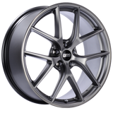 BBS CI-R 19x8.5 5x112 ET45 Platinum Silver Polished Rim Protector Wheel -82mm PFS/Clip Required