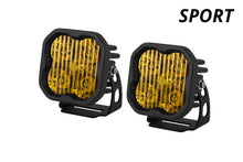 Load image into Gallery viewer, Diode Dynamics SS3 Sport ABL - Yellow Flood Standard (Pair)