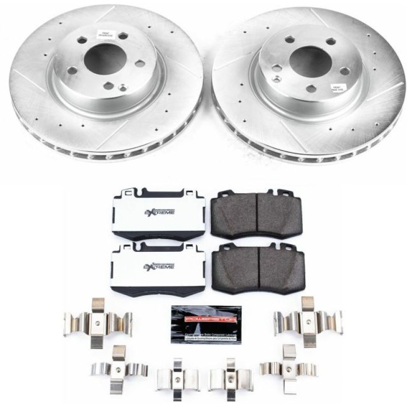Power Stop 2006 Mercedes-Benz E350 Front Z26 Street Warrior Brake Kit