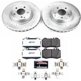 Power Stop 2006 Mercedes-Benz E350 Front Z26 Street Warrior Brake Kit