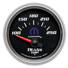 Load image into Gallery viewer, Autometer Mopar 52.4mm SSE 100-250 Degree F Transmission Temperature Gauge