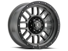 Load image into Gallery viewer, ICON Alpha 17x8.5 5x5 0mm Offset 4.75in BS 71.5mm Bore Titanium Wheel