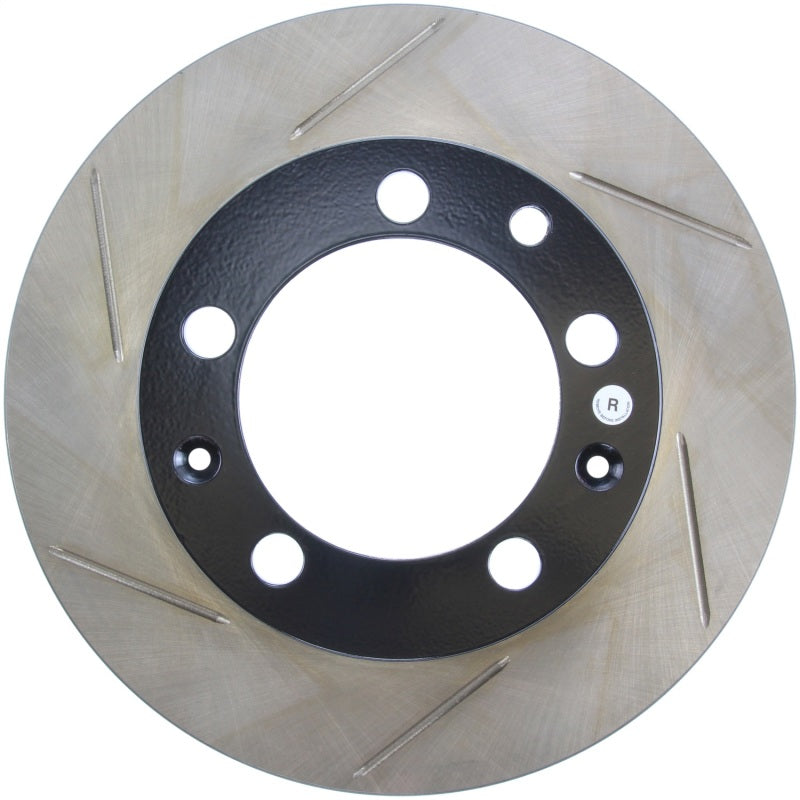 StopTech Power Slot 90-94 Porsche 911 Carrera 2/2S/Carrera 4/Targa 4/4S Left Rear Slotted Rotor