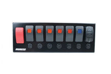Load image into Gallery viewer, Moroso Switch Panel Rocker LED w/USB &amp; Breakers Rollcage