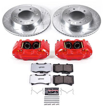 Load image into Gallery viewer, Power Stop 09-10 Hummer H3T Front Z36 Truck &amp; Tow Kit w/Cals