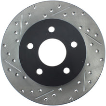 Load image into Gallery viewer, StopTech 05-09 Pontiac G5/05-10 G8 / 05-08 Chevrolet Cobalt Slotted &amp; Drilled Rear Right Rotor